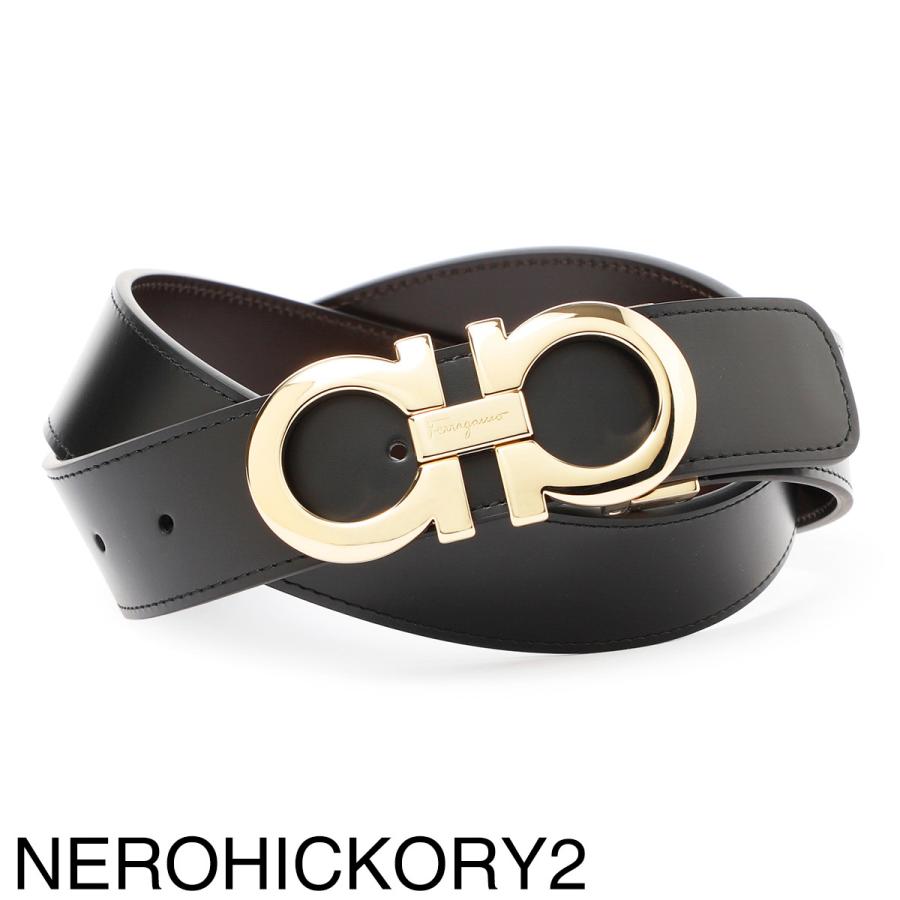 FERRAGAMO（フェラガモ） リバーシブル ベルト メンズ 675542-0714423