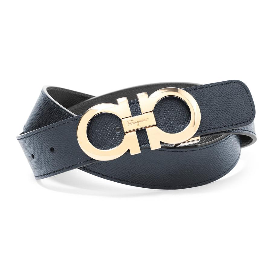 FERRAGAMO（フェラガモ） リバーシブル ベルト メンズ 675542-0714423