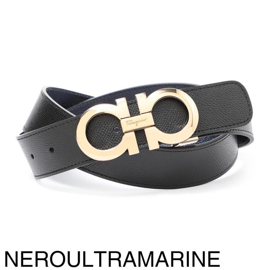 FERRAGAMO（フェラガモ） リバーシブル ベルト メンズ 675542-0714423