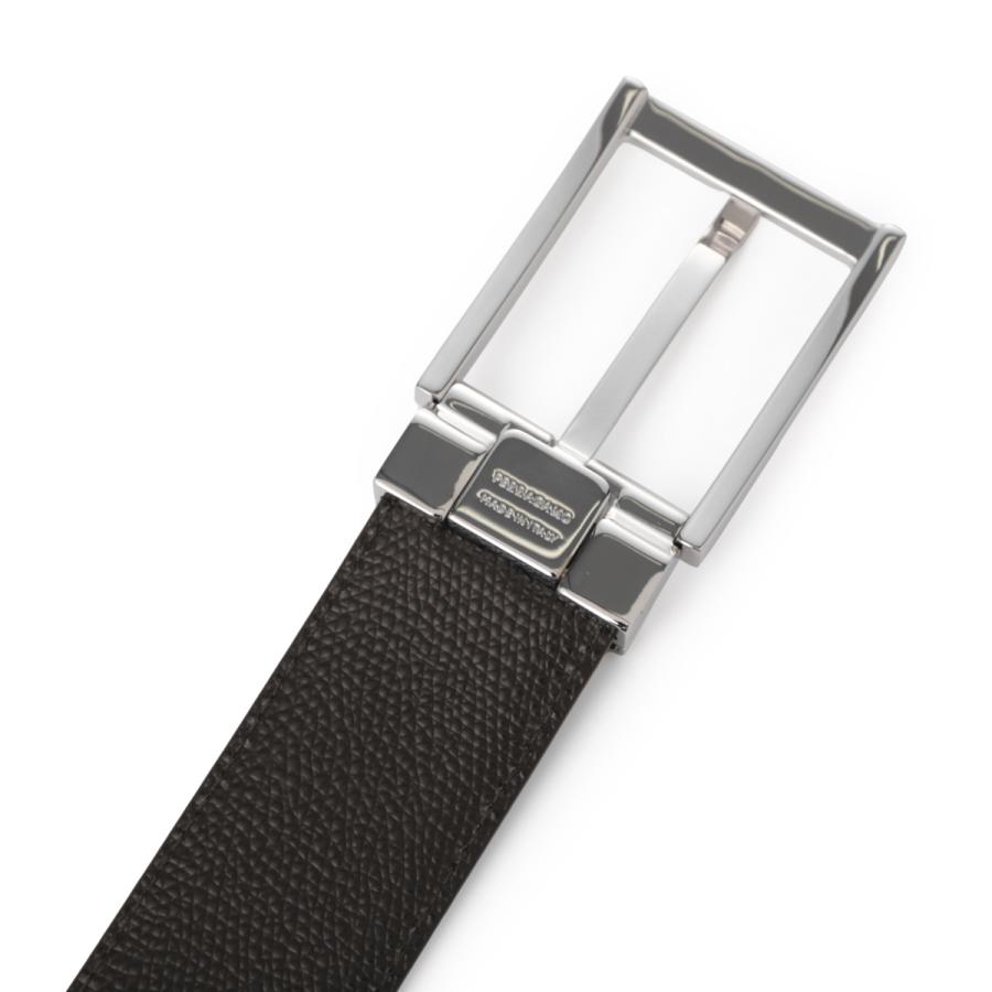 FERRAGAMO（フェラガモ） ベルト REVERSIBLE BELT ブラック メンズ