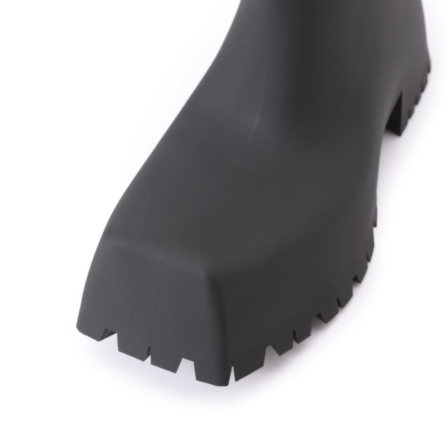 【美品】BALENCIAGA / TROOPER ラバー　サイズ39 BALENCIAGA バレンシアガ ラバーブーツ TROOPER RUBBER ブラック