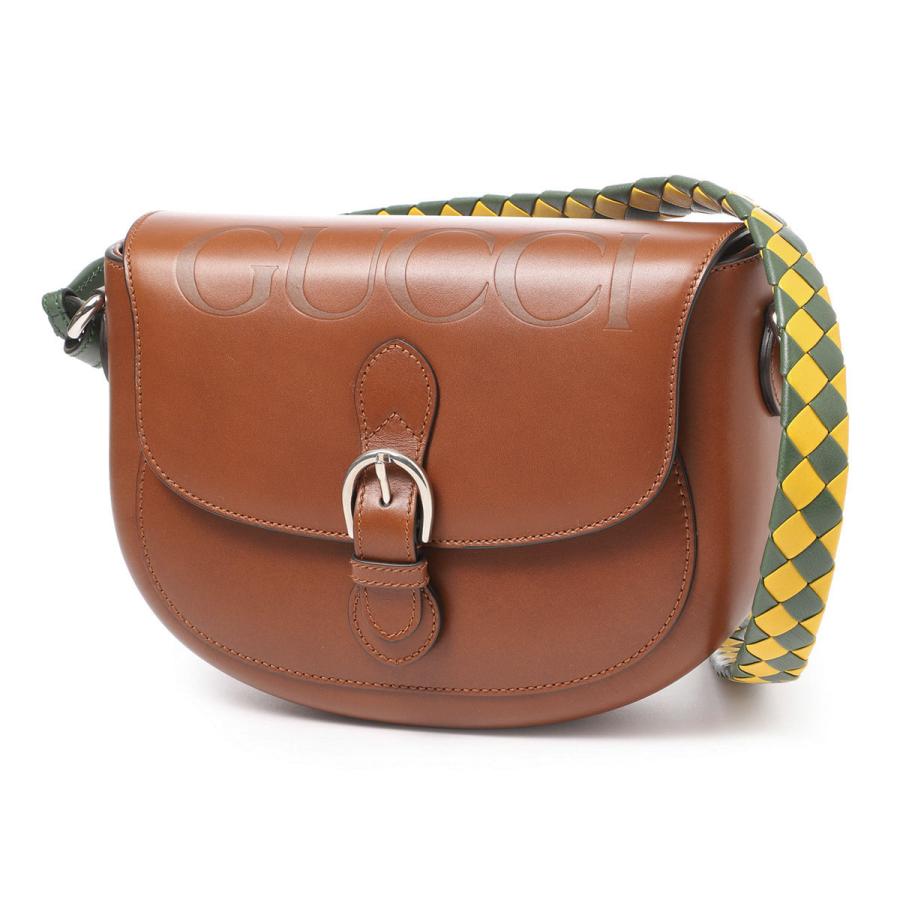 GUCCI（グッチ） ショルダーバッグ GUCCI EMBOSSED クロスボディバッグ 