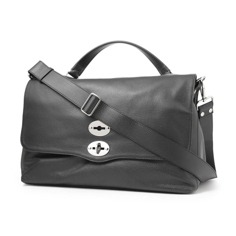 ZANELLATO POSTINA ショルダーバッグ ブラック(Lサイズ) ZANELLATO ザネラート ショルダーバッグ POSTINA L DAILY ハンドバッグ