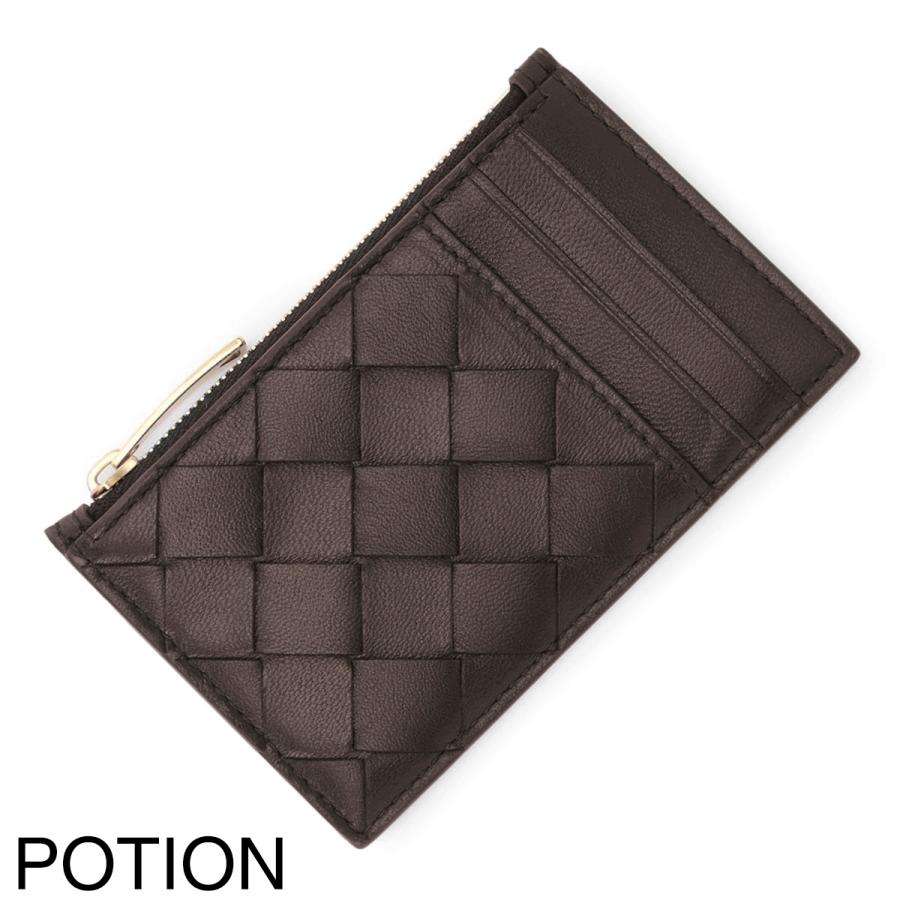BOTTEGA VENETA ボッテガヴェネタ カードケース ファスナー付き BOTTEGA VENETA ボッテガヴェネタ カードケース ファスナー付き