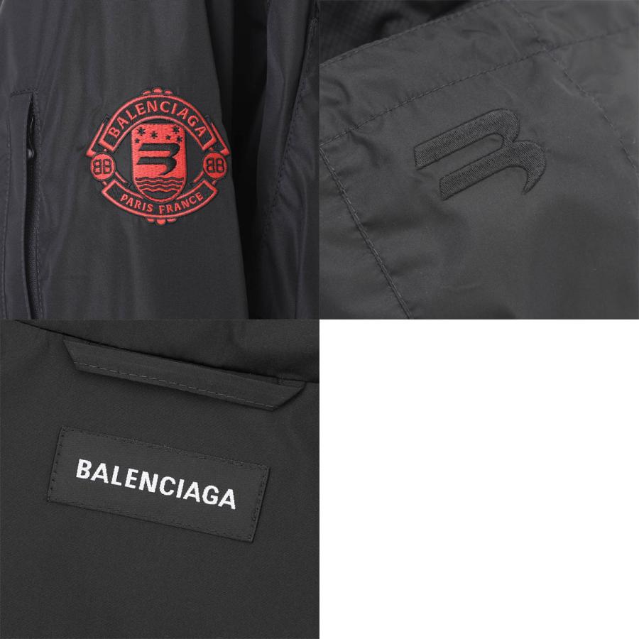 バレンシアガ BALENCIAGA ジップアップジャケット TECHNICAL PARKA ラグランスリーブ681458-tlo06-1000｜mb-y｜19