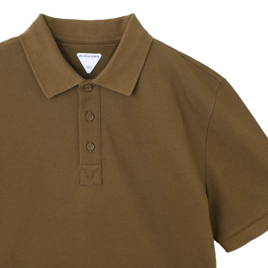 BOTTEGA VENETA（ボッテガ・ヴェネタ） ポロシャツ グリーン メンズ