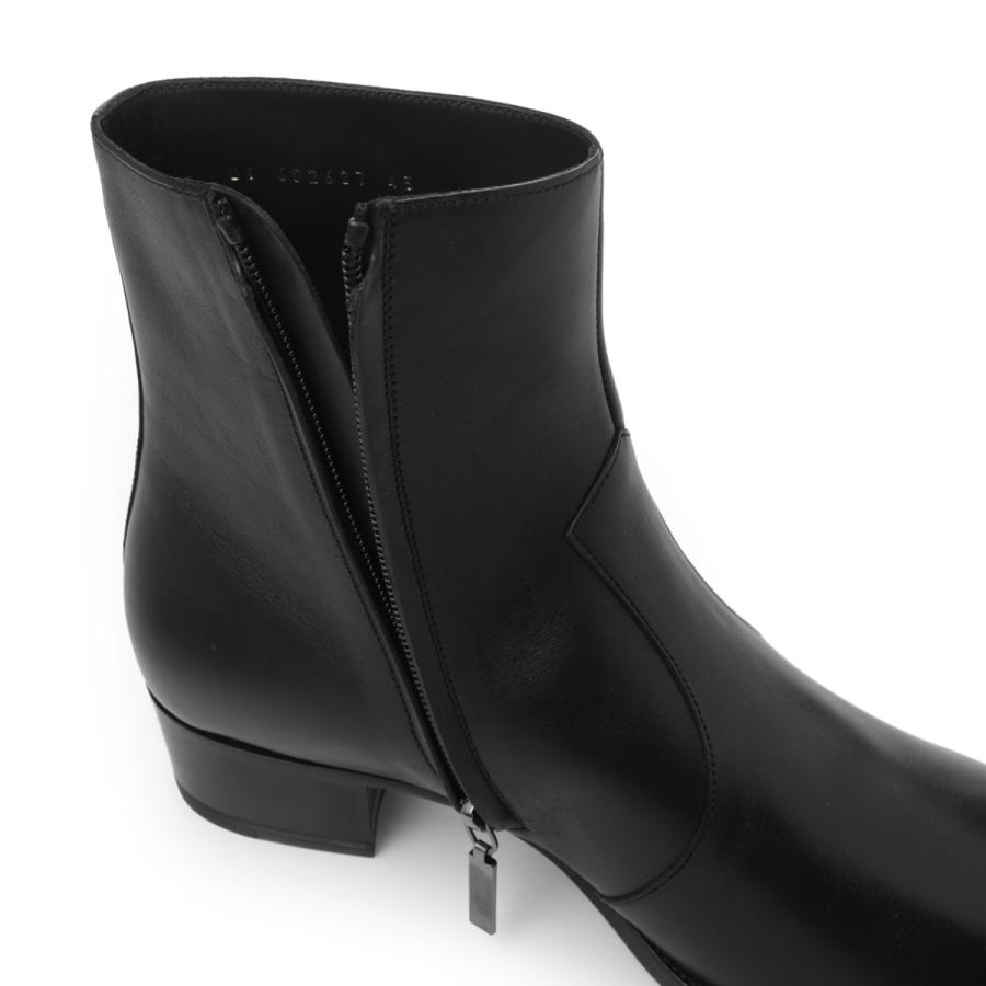 SAINT LAURENT サンローラン ブーツ WYATT ZIPPED BOOTS 大きいサイズ