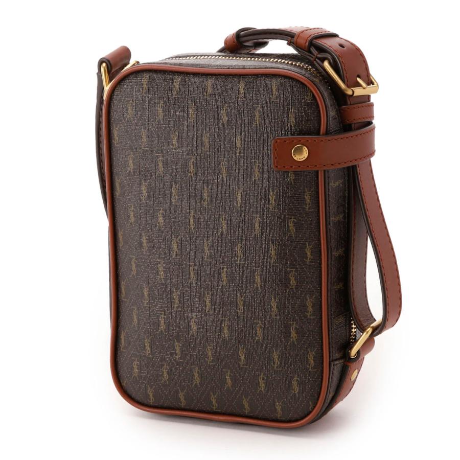 SAINT LAURENT サンローラン クロスボディバッグ ブラウン