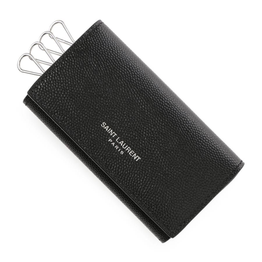 SAINT LAURENT サンローラン キーケース ブラック メンズ 685557-bty0n 