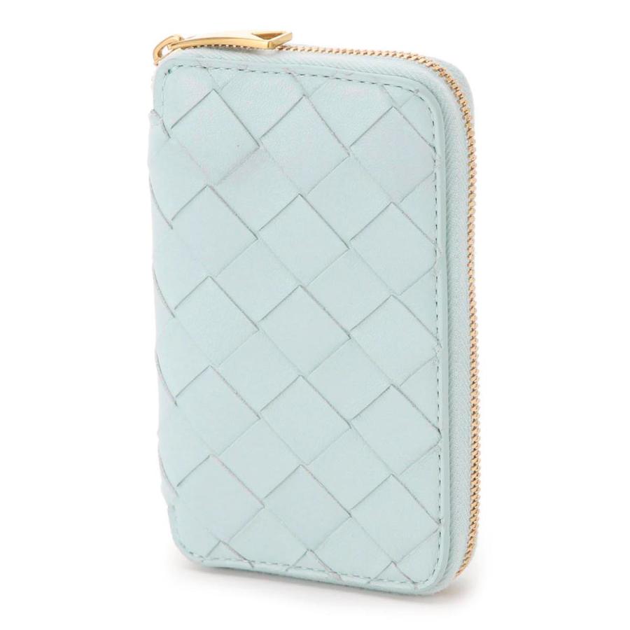 BOTTEGA VENETA 水色 レザー キーケース BOTTEGA VENETA ボッテガヴェネタ キーケース メンズ レディース