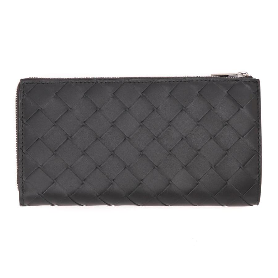 BOTTEGA VENETA（ボッテガ・ヴェネタ） 長財布 小銭入れ付き ブラック