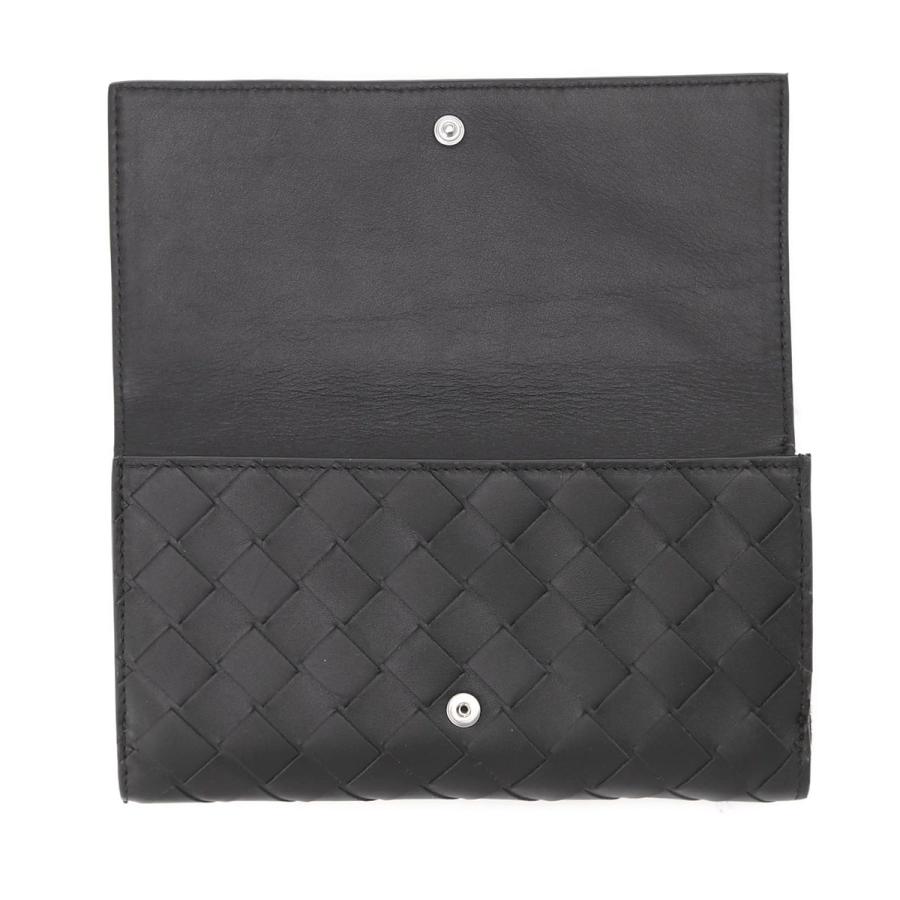 BOTTEGA VENETA（ボッテガ・ヴェネタ） 長財布 小銭入れ付き ブラック