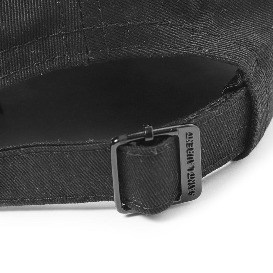 SAINT LAURENT サンローラン ベースボールキャップ ブラック
