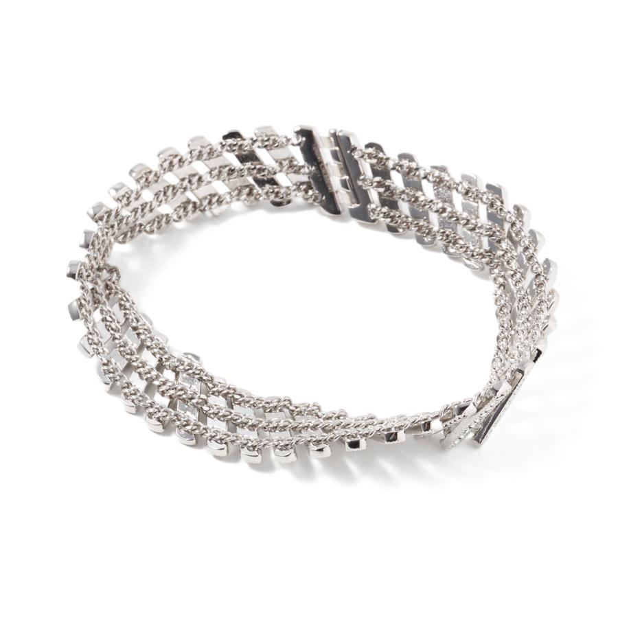 SAINT LAURENT サンローラン チェーンブレスレット シルバー