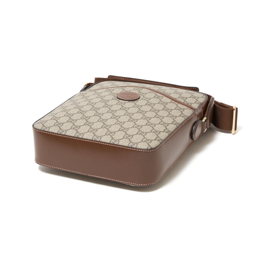 GUCCI（グッチ） クロスボディバッグ GG Supreme ベージュ メンズ
