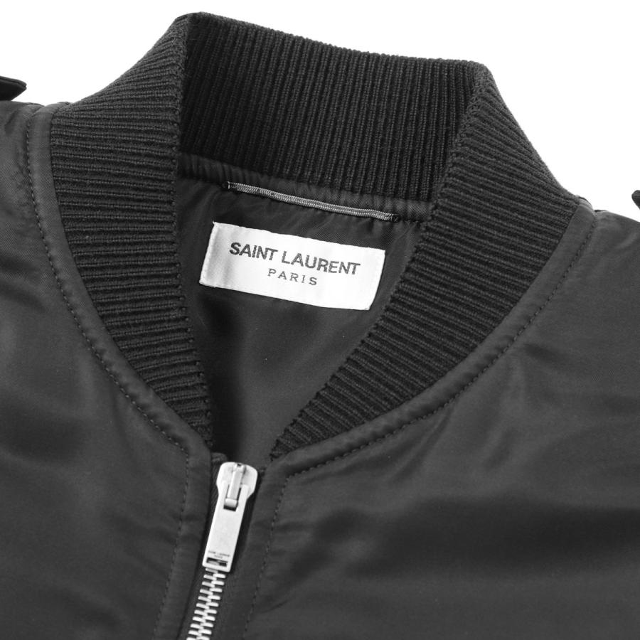 SAINT LAURENT サンローラン ボンバージャケット ブルゾン ブラック
