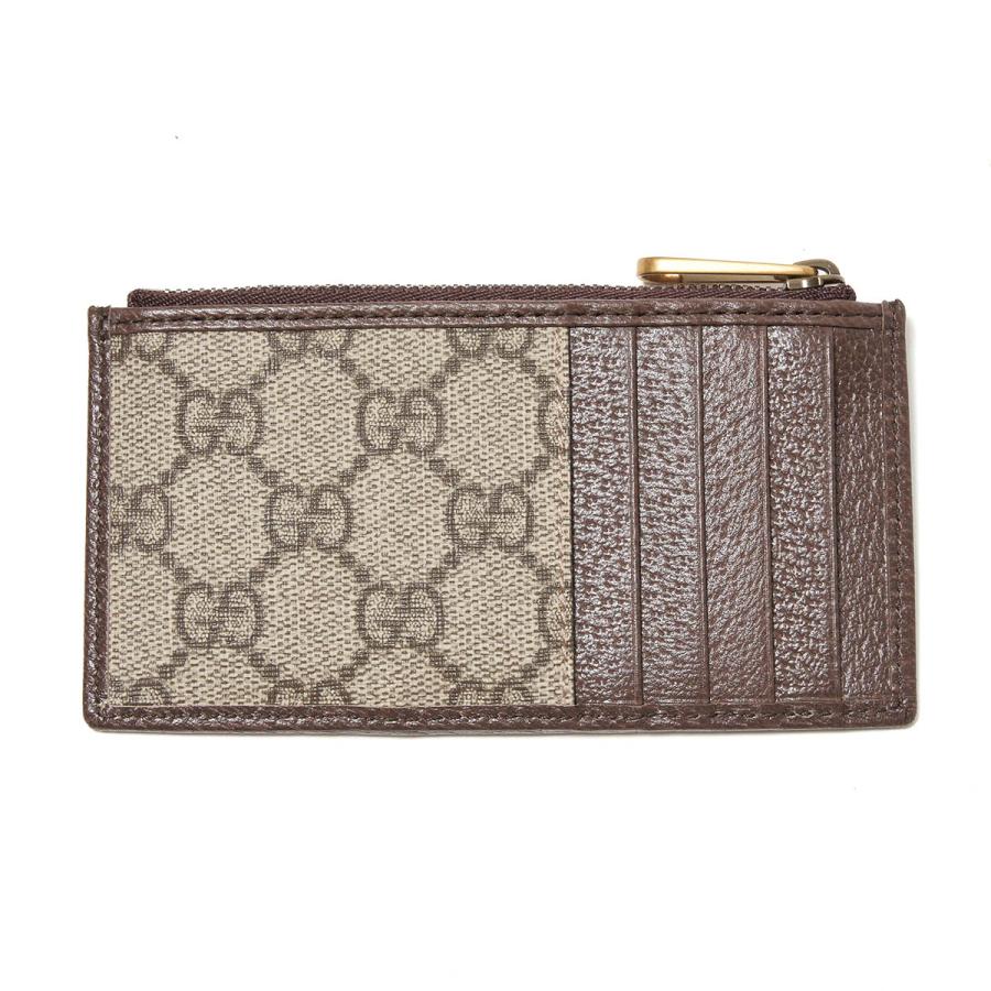 GUCCI（グッチ） カードケース 小銭入れ付き ベージュ メンズ 699349