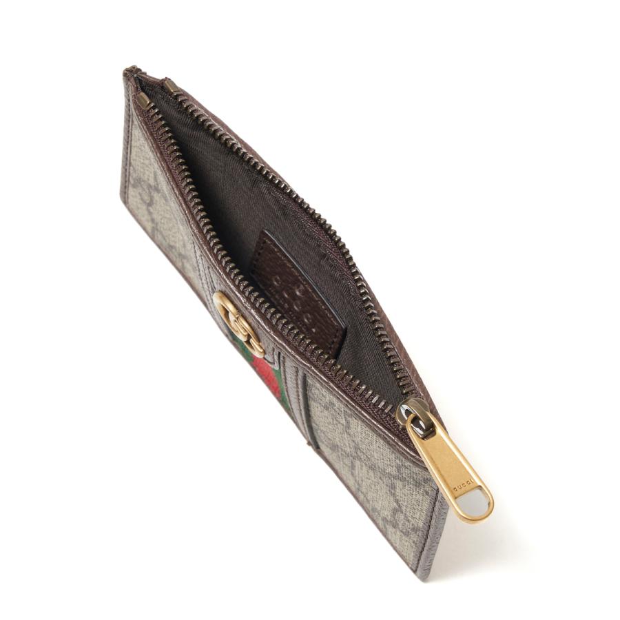 GUCCI（グッチ） カードケース 小銭入れ付き ベージュ メンズ 699349