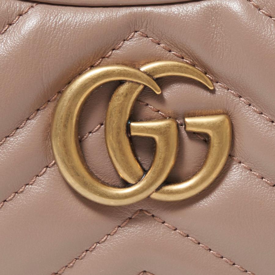 GUCCI グッチ ショルダーバッグ GG Marmont ハンドバッグ ベージュ 