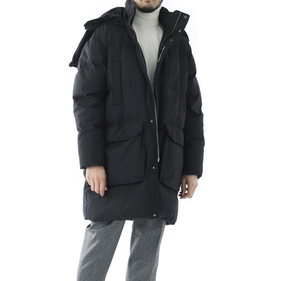 エンポリオアルマーニ Emporio Puffer Armani ダウンコート Puffer Emporio Jacket ブラック メンズ 6k1l77 1nyjz 0999 メンズ