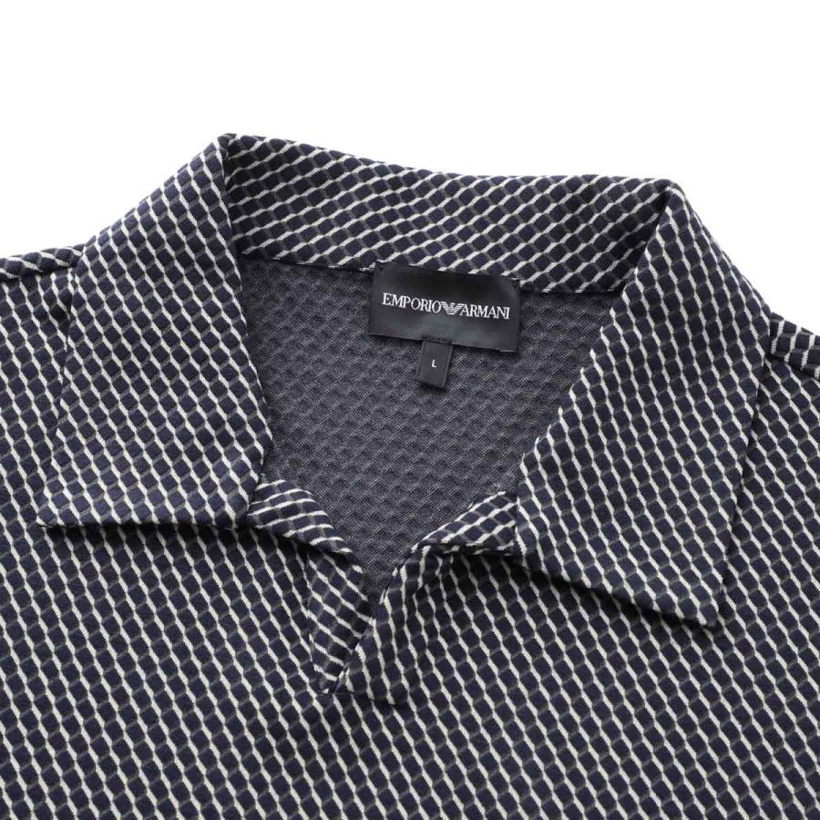 EMPORIO ARMANI エンポリオアルマーニ ニットポロシャツ メンズ 6r1f7p