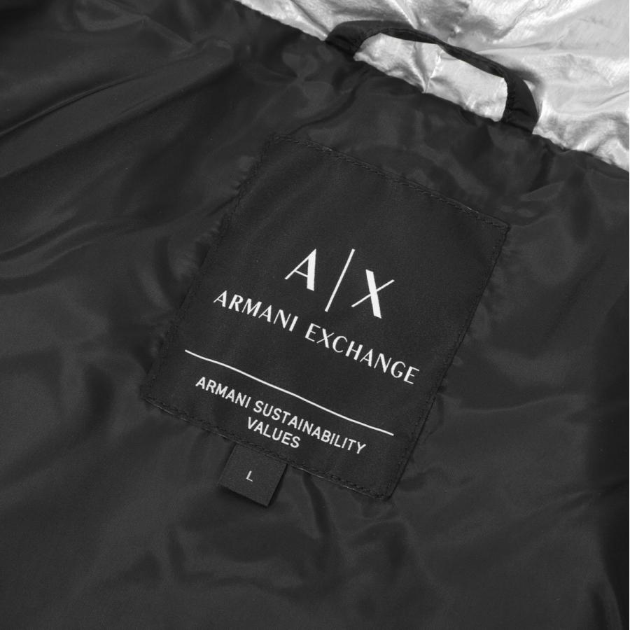 アルマーニエクスチェンジ ARMANI EXCHANGE 中綿入り ジップアップ ブルゾン ブラック メンズ 6rzk45-znj7z-1200｜mb-y｜11