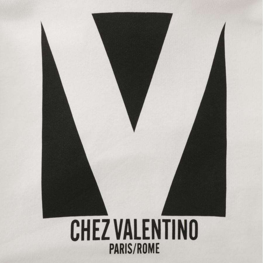 VALENTINO ホワイト ロゴパーカー VALENTINO GARAVANI ヴァレンティノガラヴァーニ パーカ