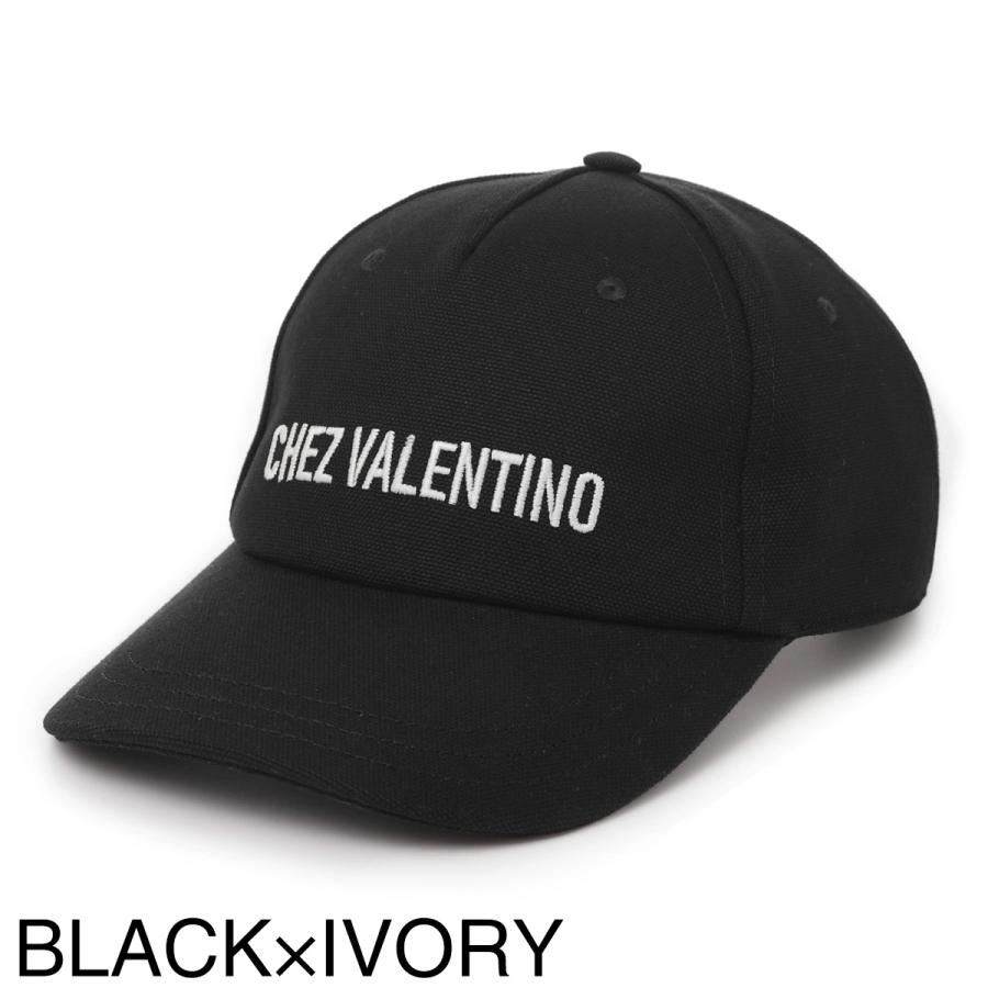 ヴァレンティノガラヴァーニ VALENTINO GARAVANI ベースボールキャップ CHEZ VALENTINO COTTON BASEBALL CAP WITH EMBROIDERY メンズ 6y2hda41fvh-0naの画像