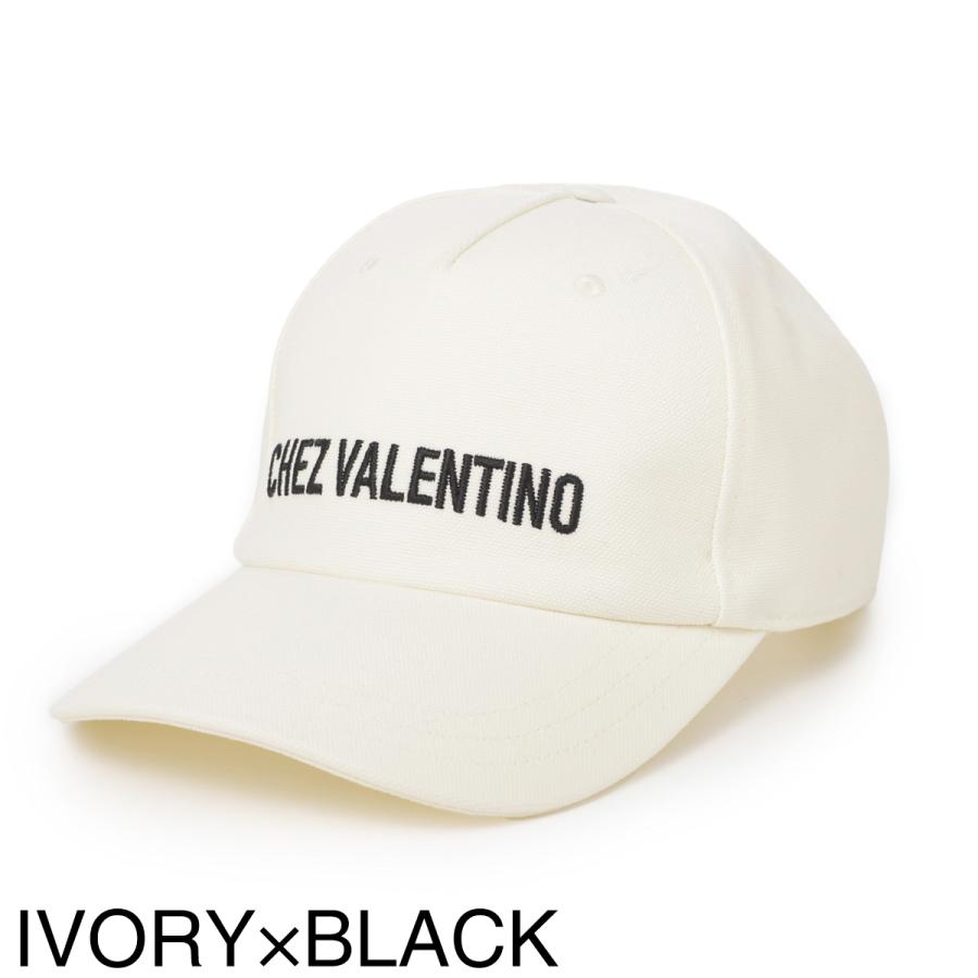 ヴァレンティノガラヴァーニ VALENTINO GARAVANI ベースボールキャップ CHEZ VALENTINO COTTON BASEBALL CAP WITH EMBROIDERY メンズ 6y2hda41fvh-0naの画像