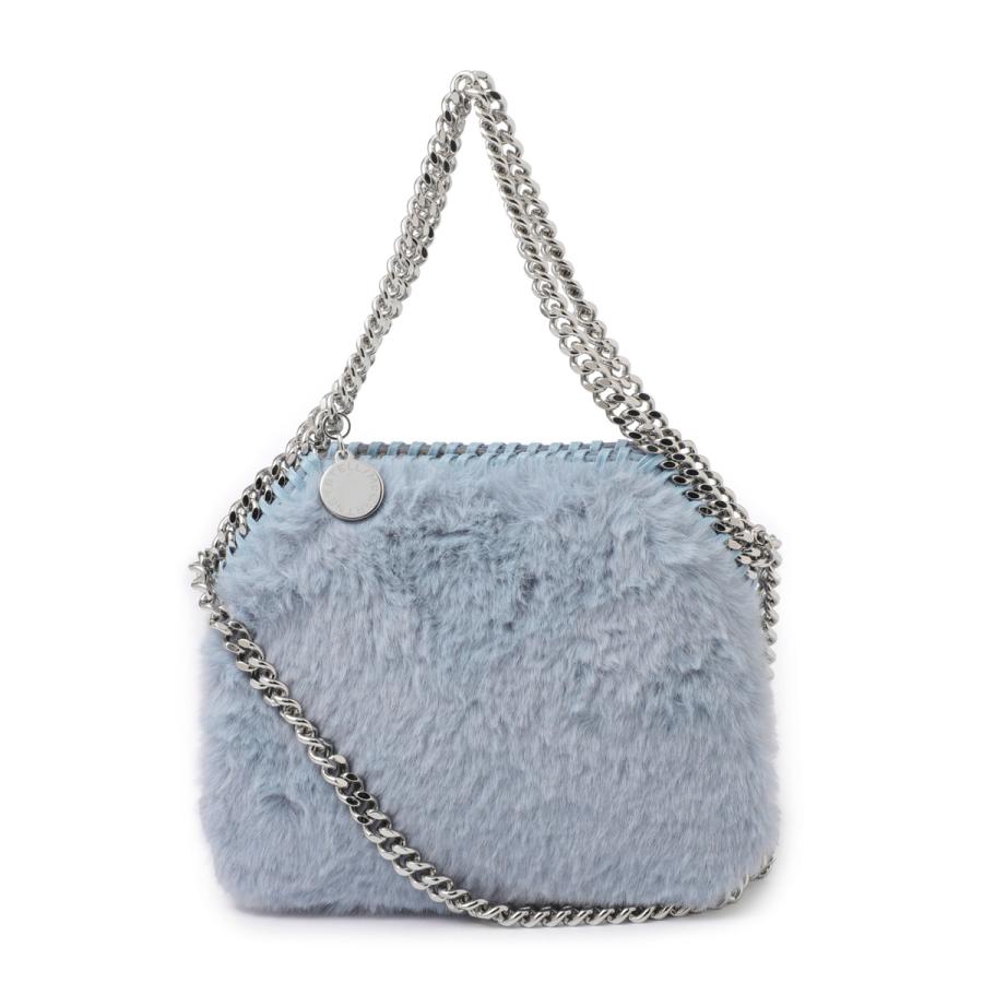 ステラマッカートニー STELLA McCARTNEY トートバッグ 2WAY FALABELLA MINI TOTE BAG ショルダーバッグ ブルー レディース 700109-wp0227-4850｜mb-y｜02