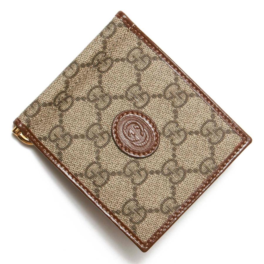 グッチ GUCCI マネークリップ ARIA GG Marmont ベージュ メンズ 700686  