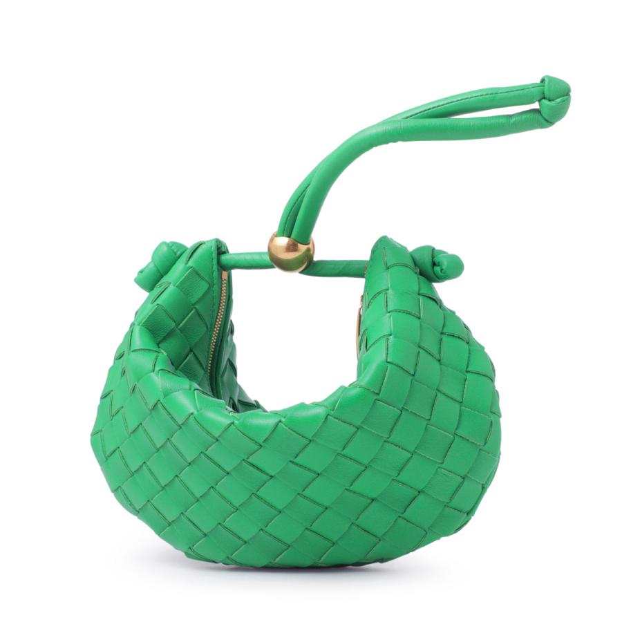 BOTTEGA VENETA グリーン エコバッグ ボッテガヴェネタ ショルダーバッグ カセット グリーン