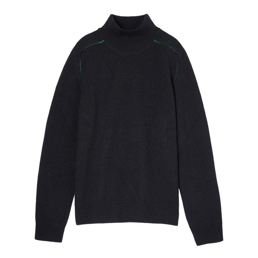 ボッテガべネタ　セーター　黒 BOTTEGA VENETA（ボッテガヴェネタ）ニット・セーター 黒 サイズ:XS