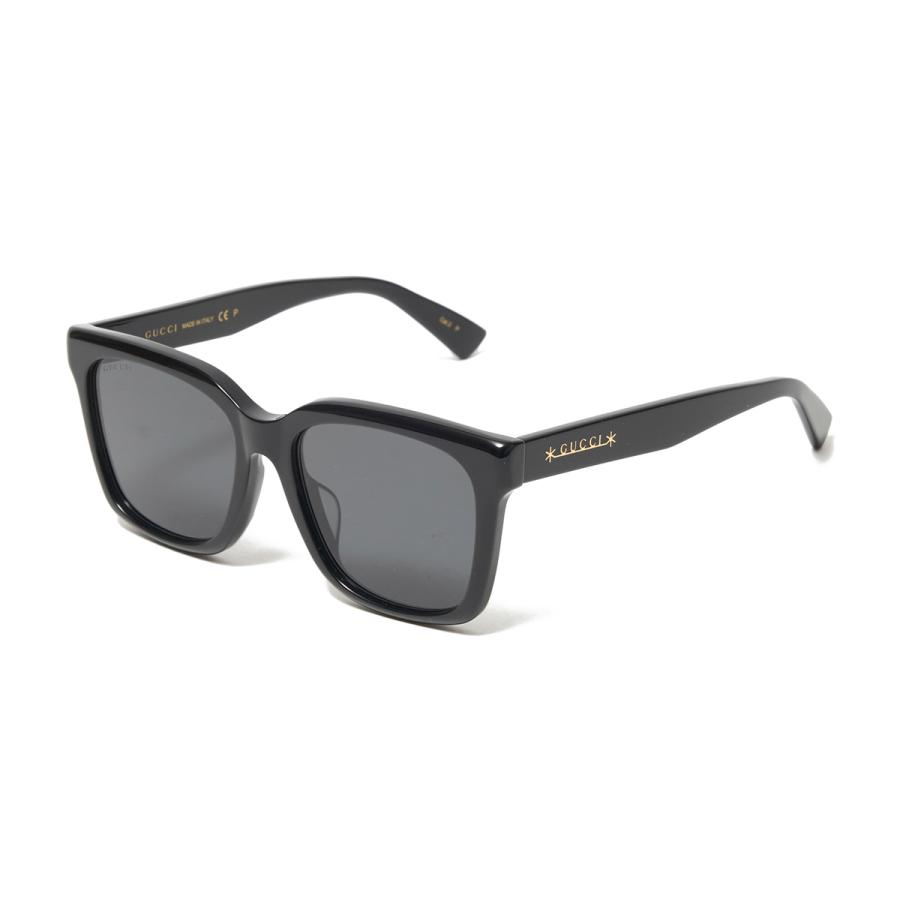 GUCCI スクエアサングラス ブラック/ホワイト グッチ サングラス おすすめ | GUCCI公式