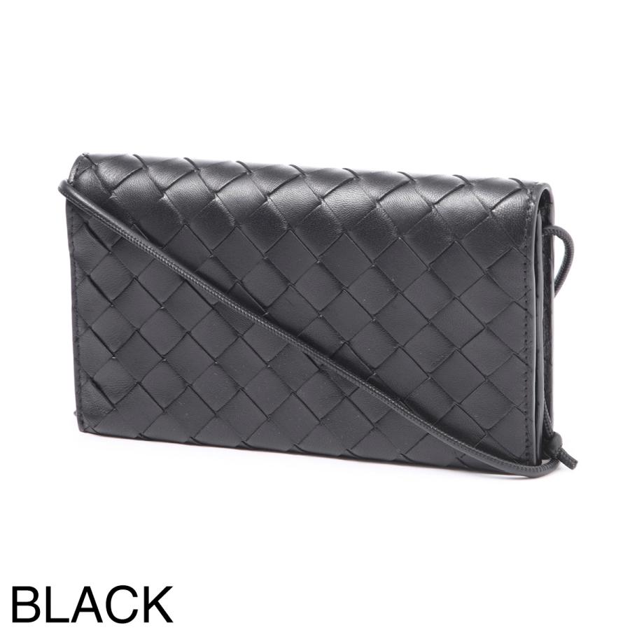 ボッテガヴェネタ BOTTEGA VENETA 長財布 ストラップ付き ロングウォレット レディース 708586-vcpp3-6420｜mb-y｜13