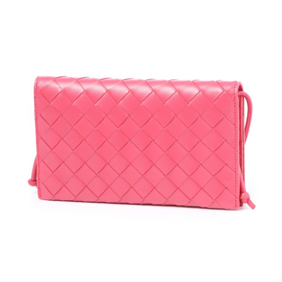 Bottega Veneta ボッティがヴェネタ レディース 長財布 ウォレット BOTTEGA VENETA（ボッテガ・ヴェネタ） 長財布 ストラップ付き ロング