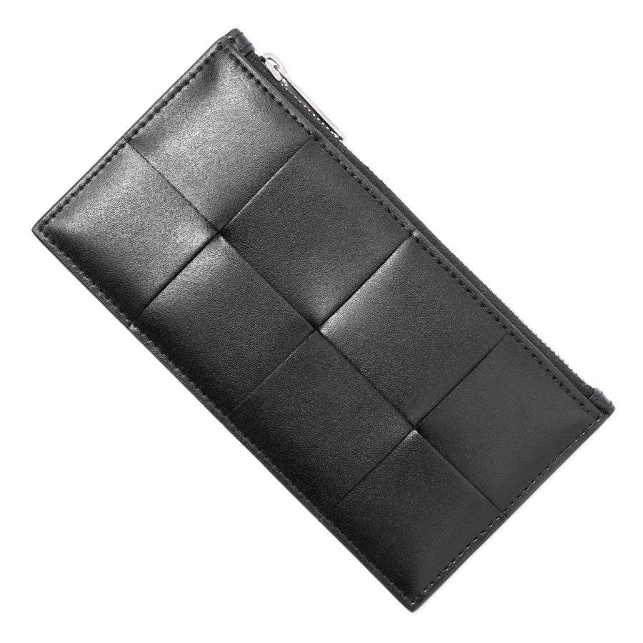 BOTTEGA VENETA ブラック レザー ケース BOTTEGA VENETA（ボッテガ・ヴェネタ） カードケース URBAN ブラック