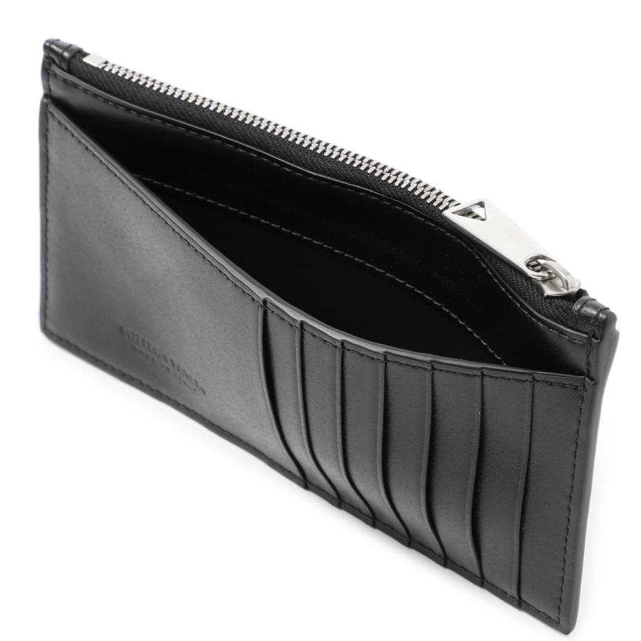 BOTTEGA VENETA ブラック レザー ケース BOTTEGA VENETA（ボッテガ・ヴェネタ） 並行輸入 カードケース ナッパ