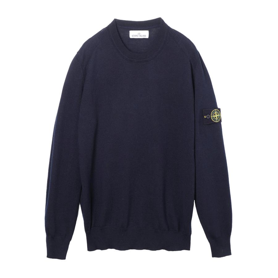 ストーンアイランド STONE ISLAND クルーネックニット 524C4 ブルー 