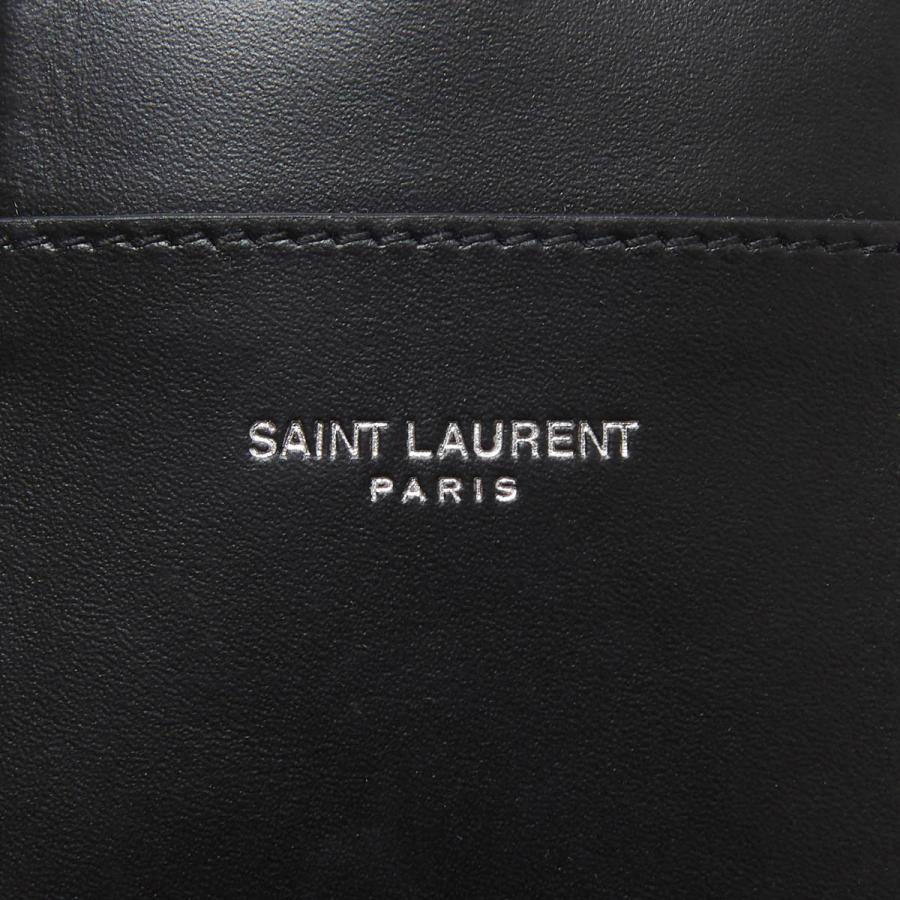 SAINT LAURENT サンローラン チェーン付きカードケース ブラック
