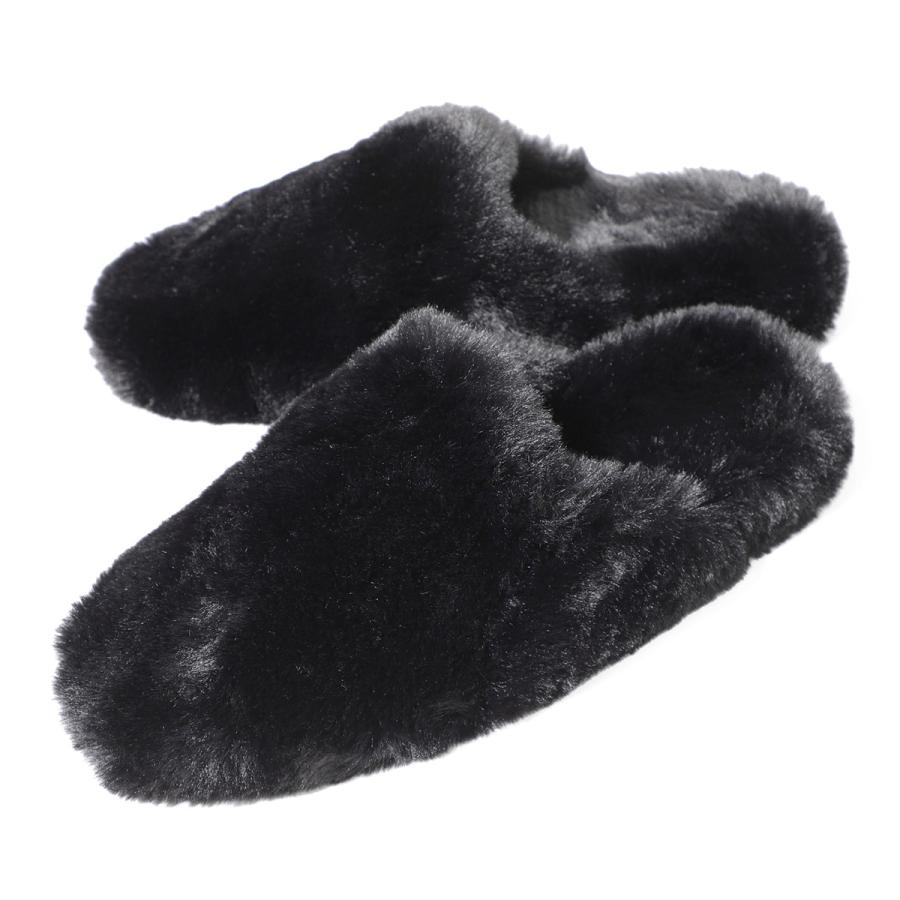 BALENCIAGA ブラック ミュール 37 BALENCIAGA（バレンシアガ） ミュール TEDDY MULE ブラック レディース