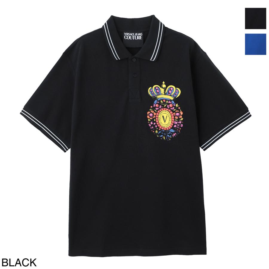 VERSACE（ヴェルサーチェ） VERSACE JEANS COUTURE ポロシャツ メンズ 