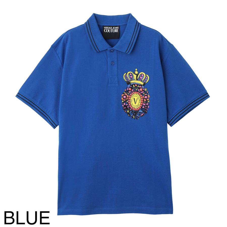 VERSACE（ヴェルサーチェ） VERSACE JEANS COUTURE ポロシャツ メンズ 