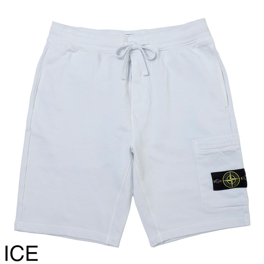 ストーンアイランド　グレー　ハーフパンツ　741564651 スウェット　XL STONE ISLAND（ストーン アイランド） スウェットショーツ メンズ
