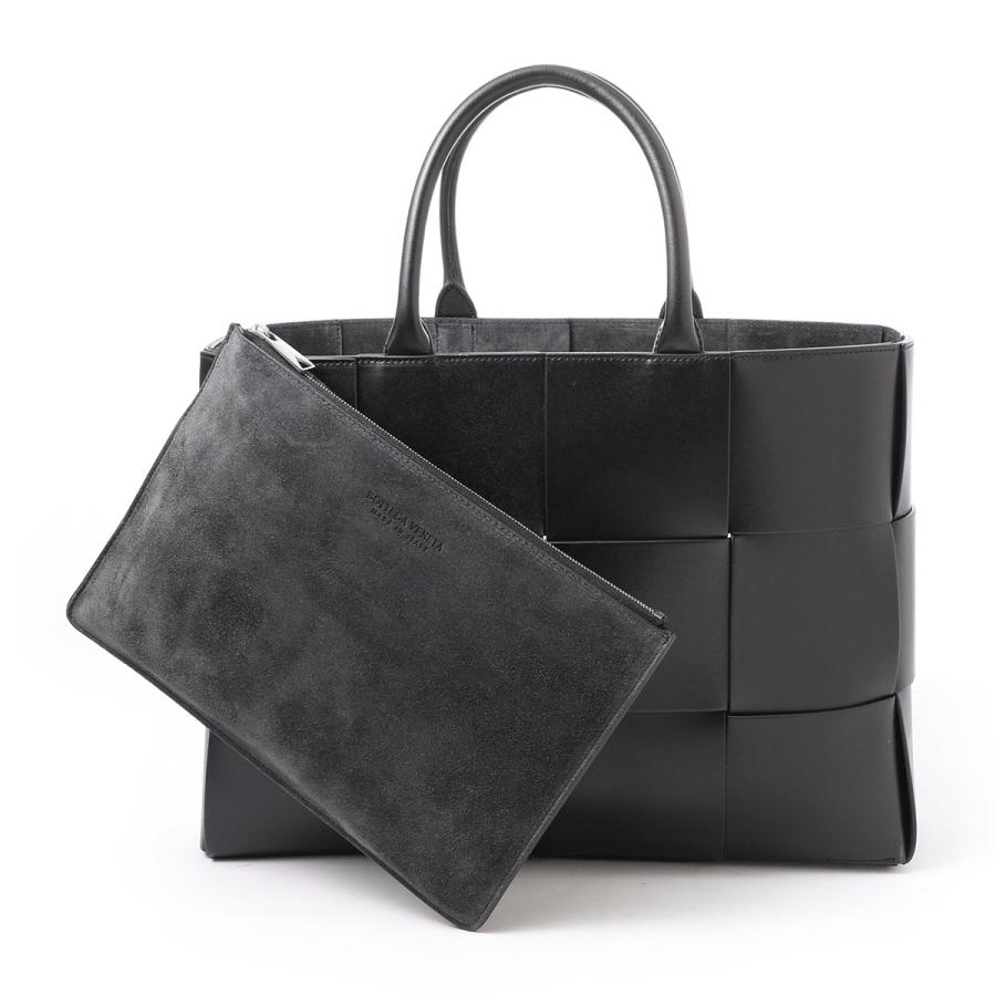 BOTTEGA VENETA（ボッテガ・ヴェネタ） トートバッグ ARCO ブラック