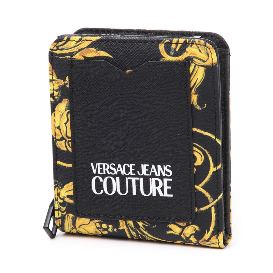 VERSACE ヴェルサーチェ JEANS COUTURE 2つ折り財布 小銭入れ VERSACE ヴェルサーチェ JEANS COUTURE 2つ折り財布 小銭入れ