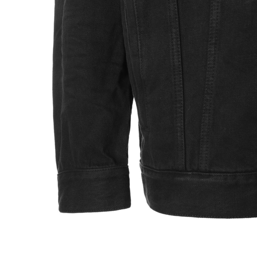 SAINT LAURENT サンローラン デニムジャケット ブラック メンズ 730958