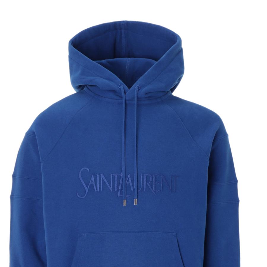SAINT LAURENT サンローラン パーカ EMBROIDERED HOODIE