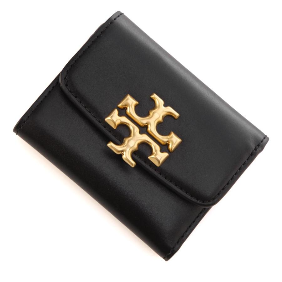 トリーバーチ TORY BURCH 3つ折り財布 小銭入れ付き ELEANOR エレノア ブラック レディース 73519-001 :73519-001:モダンブルーYahoo!店 - 通販 - Yahoo!ショッピング