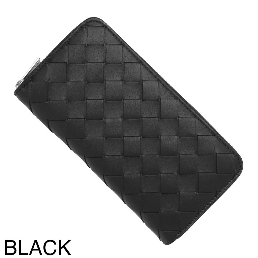 ボッテガヴェネタ BOTTEGA VENETA ラウンドファスナー長財布 小銭入れ付き Intrecciato Zip Around Wallet  ロングウォレット メンズ 749427-vcpq4-8803